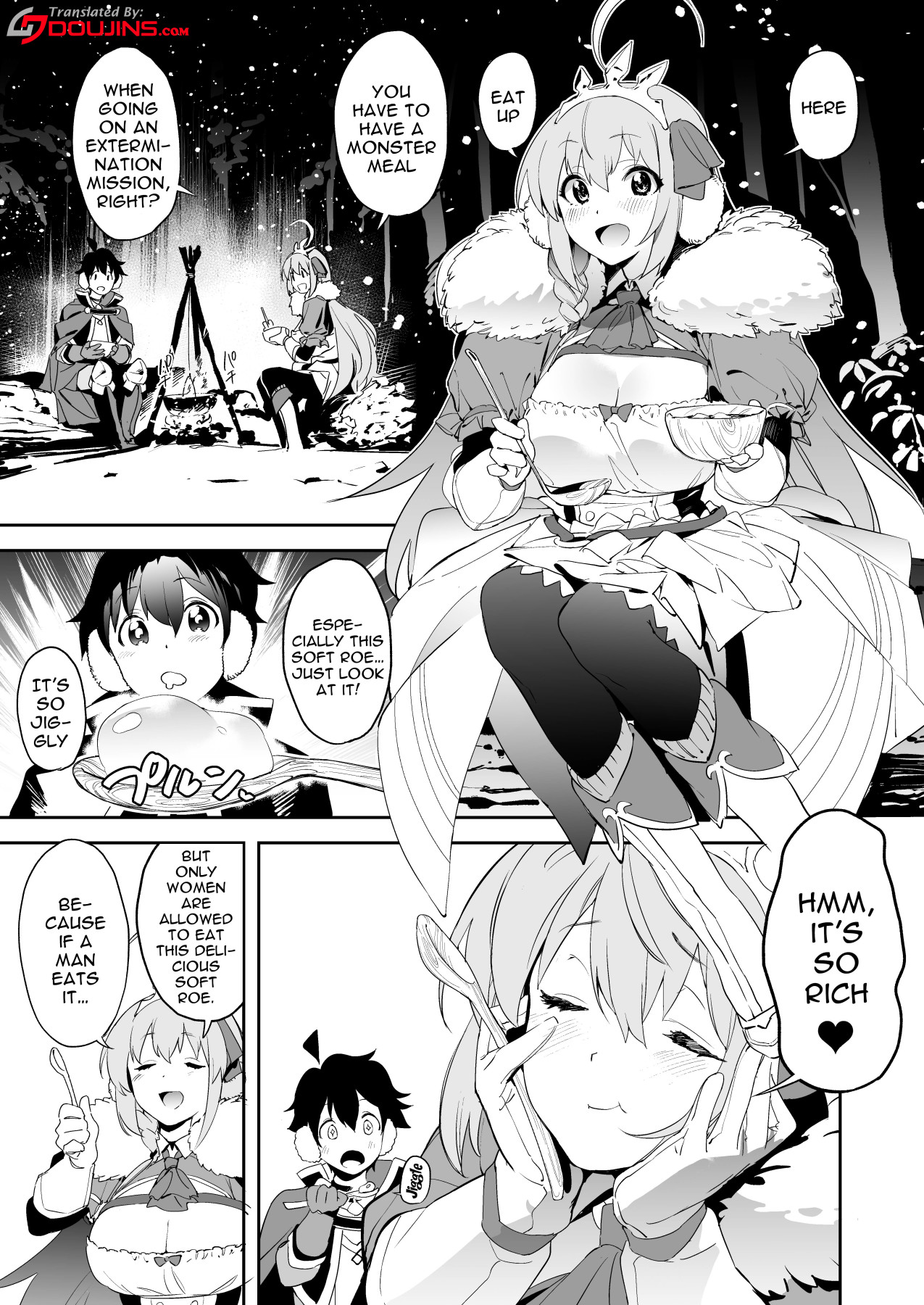 Hentai Manga Comic-Pecorine And The Shota Kishi-kun-Read-2